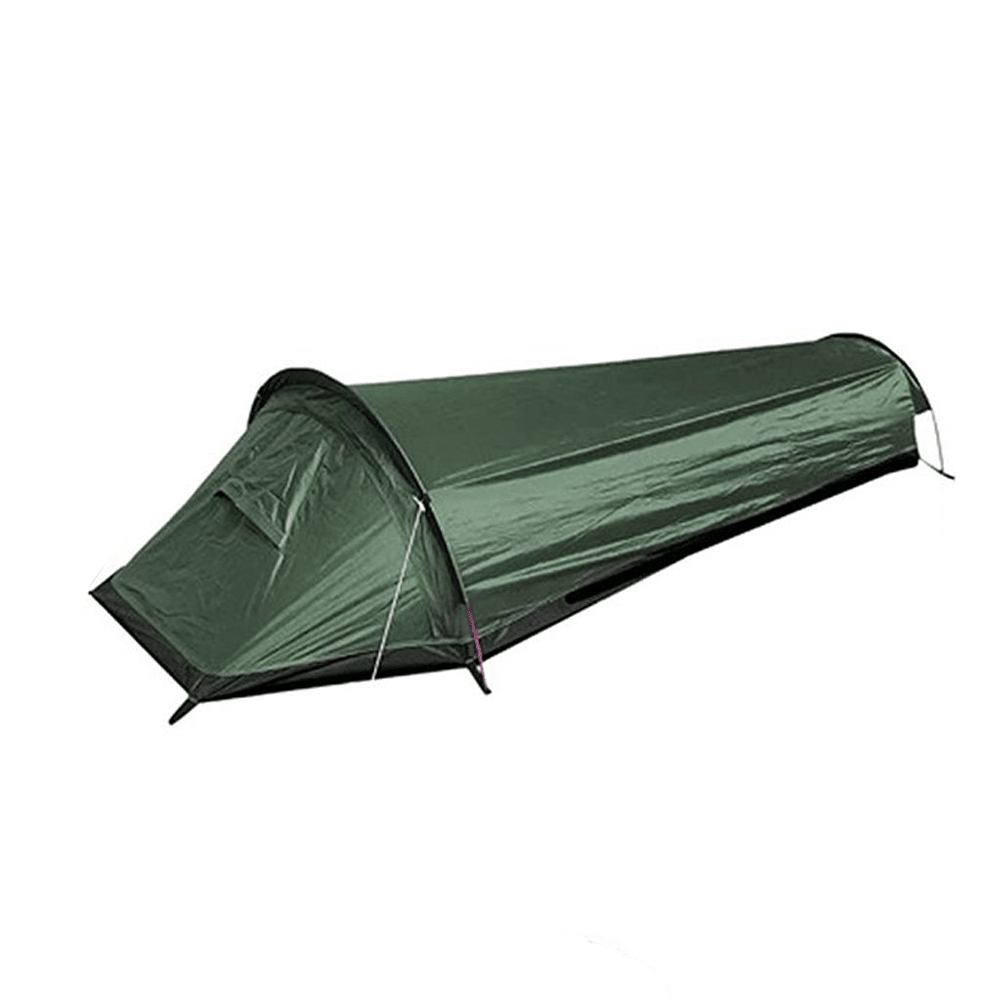 Franz. Armee Zweimannzelt mit Boden oliv green french army tent Militär Zelt